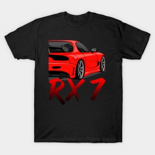 RX7 JDM Engine T-Shirt